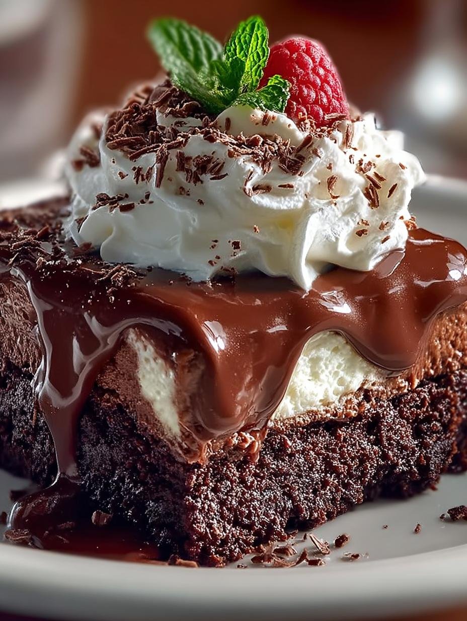 Decadent Brownie Refrigerator Cake: 7 Layers of Delight - Decadent Brownie Refrigerator Cake - main visual representation