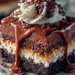 Decadent Brownie Refrigerator Cake