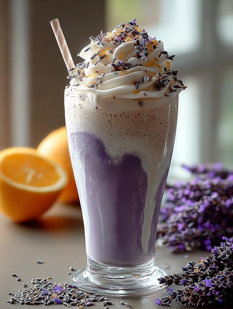 Earl Grey Lavender Milkshake: A Cozy Delight for Tea Lovers - Earl Grey Lavender Milkshake - additional detail