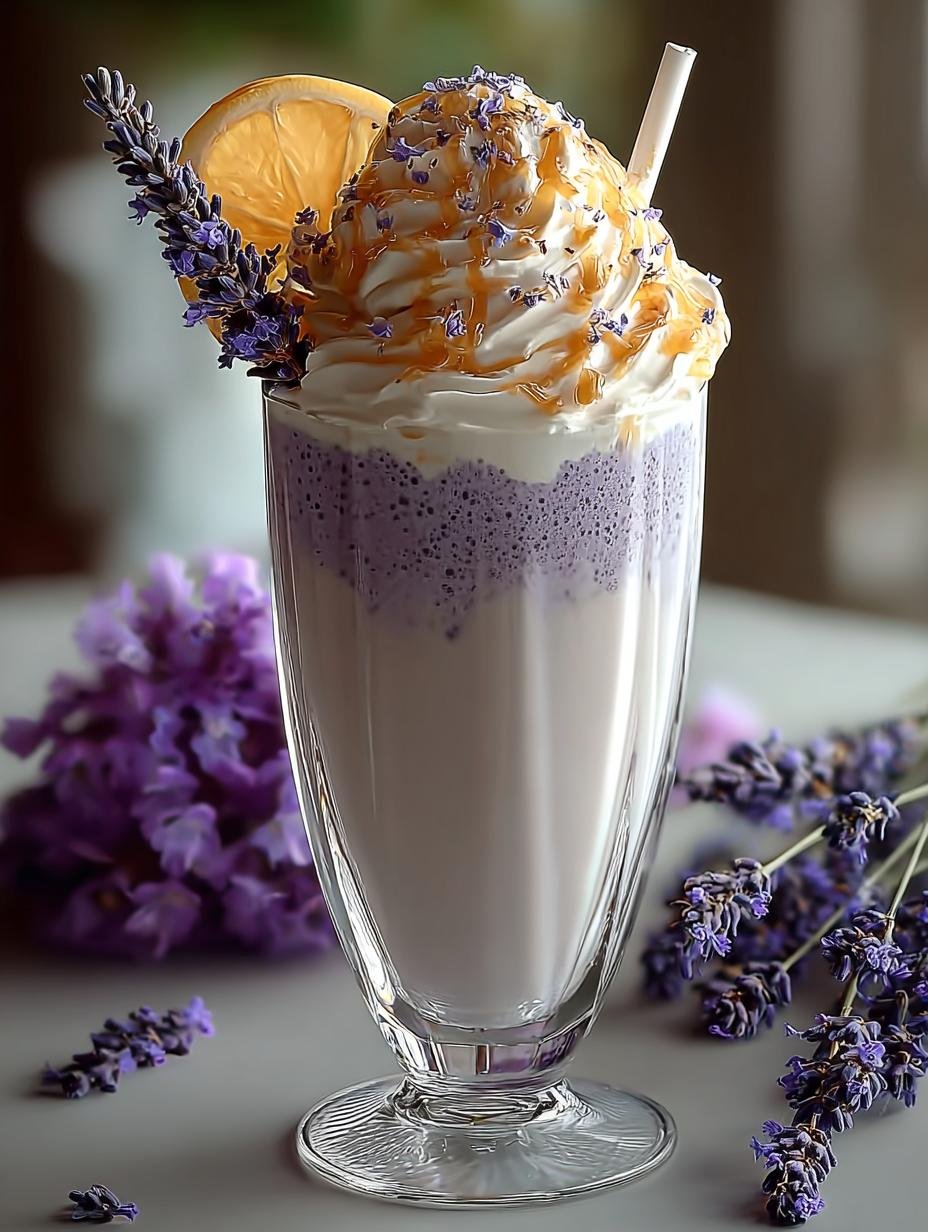 Earl Grey Lavender Milkshake