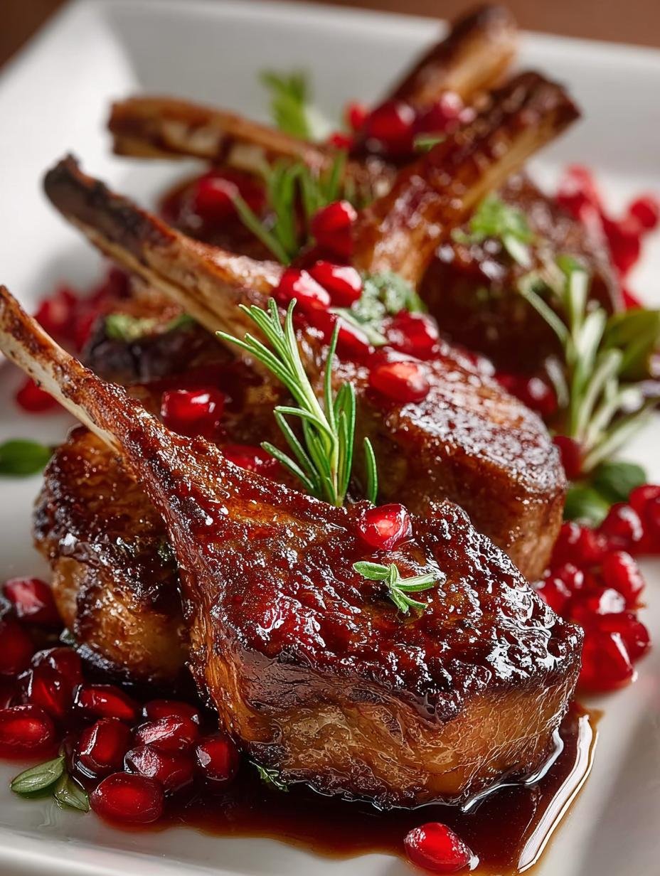 Fancy Pomegranate Lamb Chops: 5 Reasons to Indulge Tonight - Fancy Pomegranate Lamb Chops - additional detail