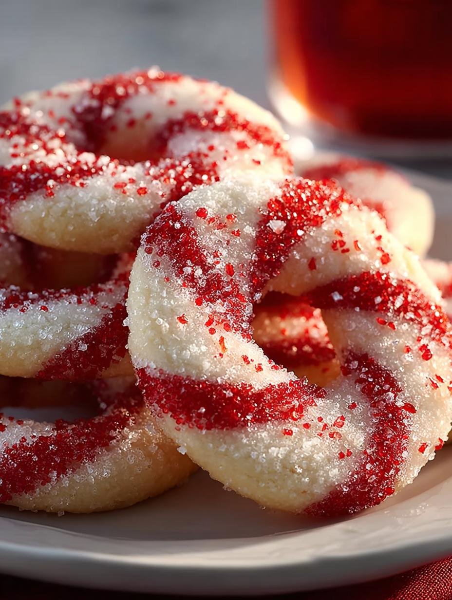 Festive Candy Cane Cookies: 5 Irresistible Variations for Christmas - Festive Candy Cane Cookies - additional detail