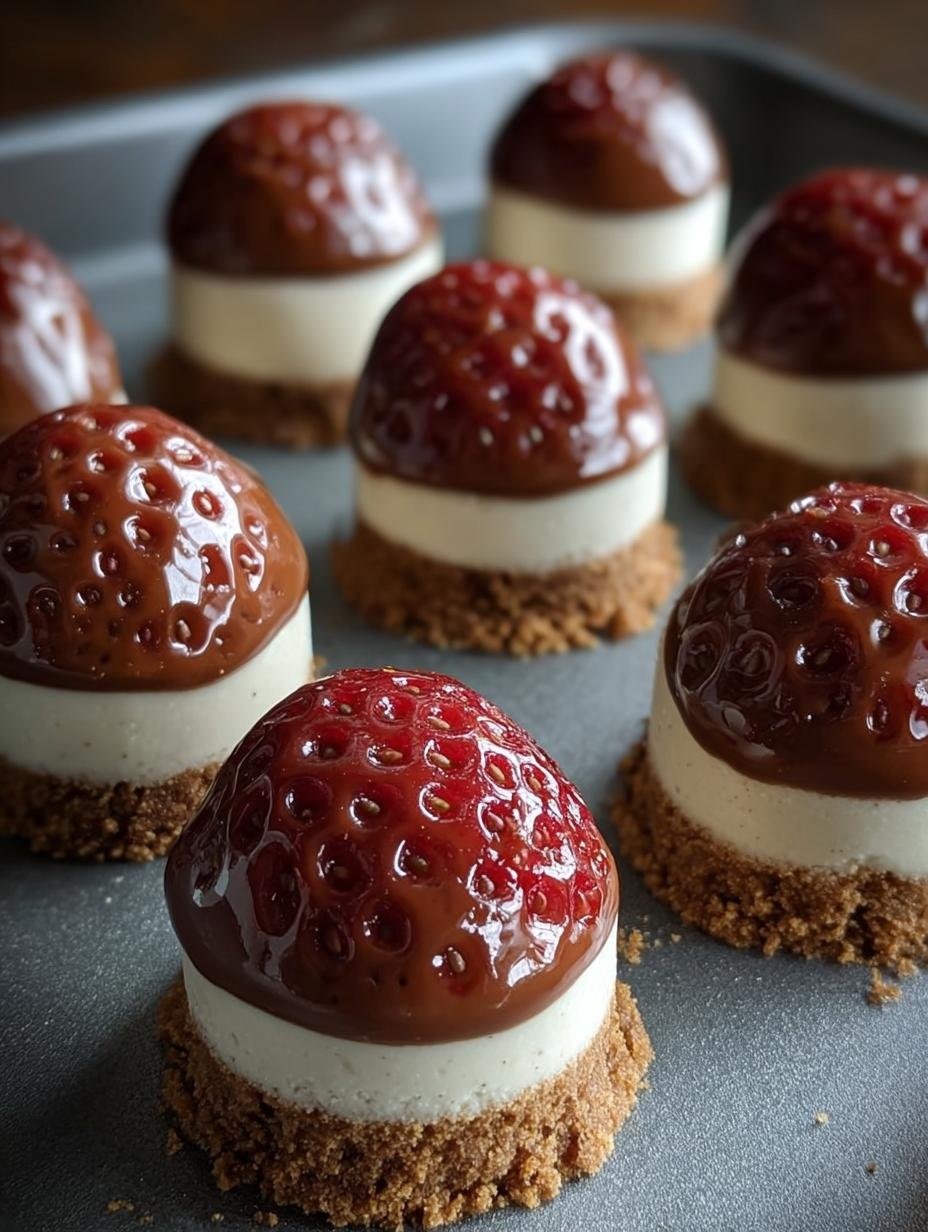 Delicious Frozen Strawberry Cheesecake Bites Recipe - Frozen Strawberry Cheesecake Bites - additional detail