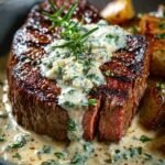 Garlic Butter Steak with