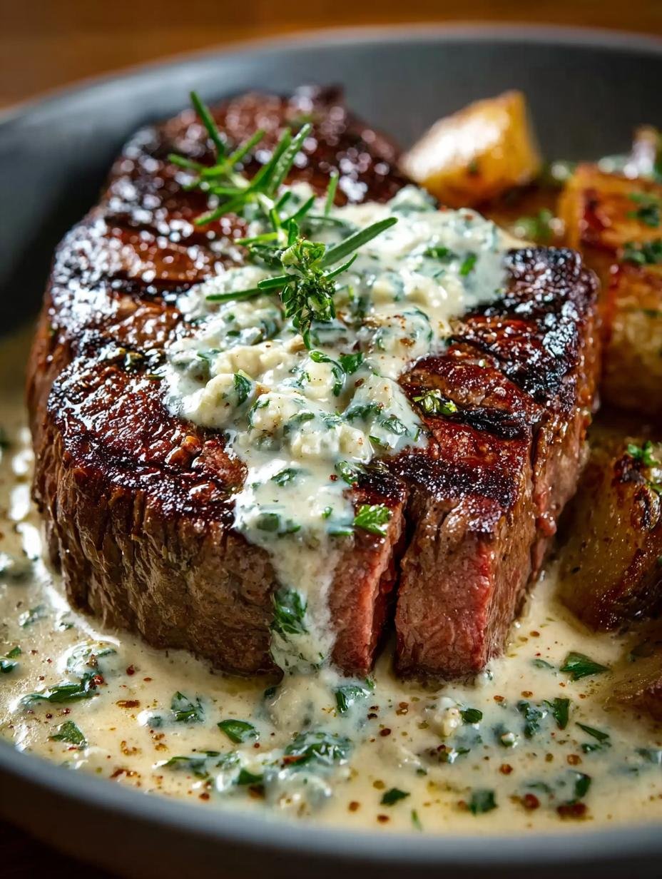 Garlic Butter Steak with