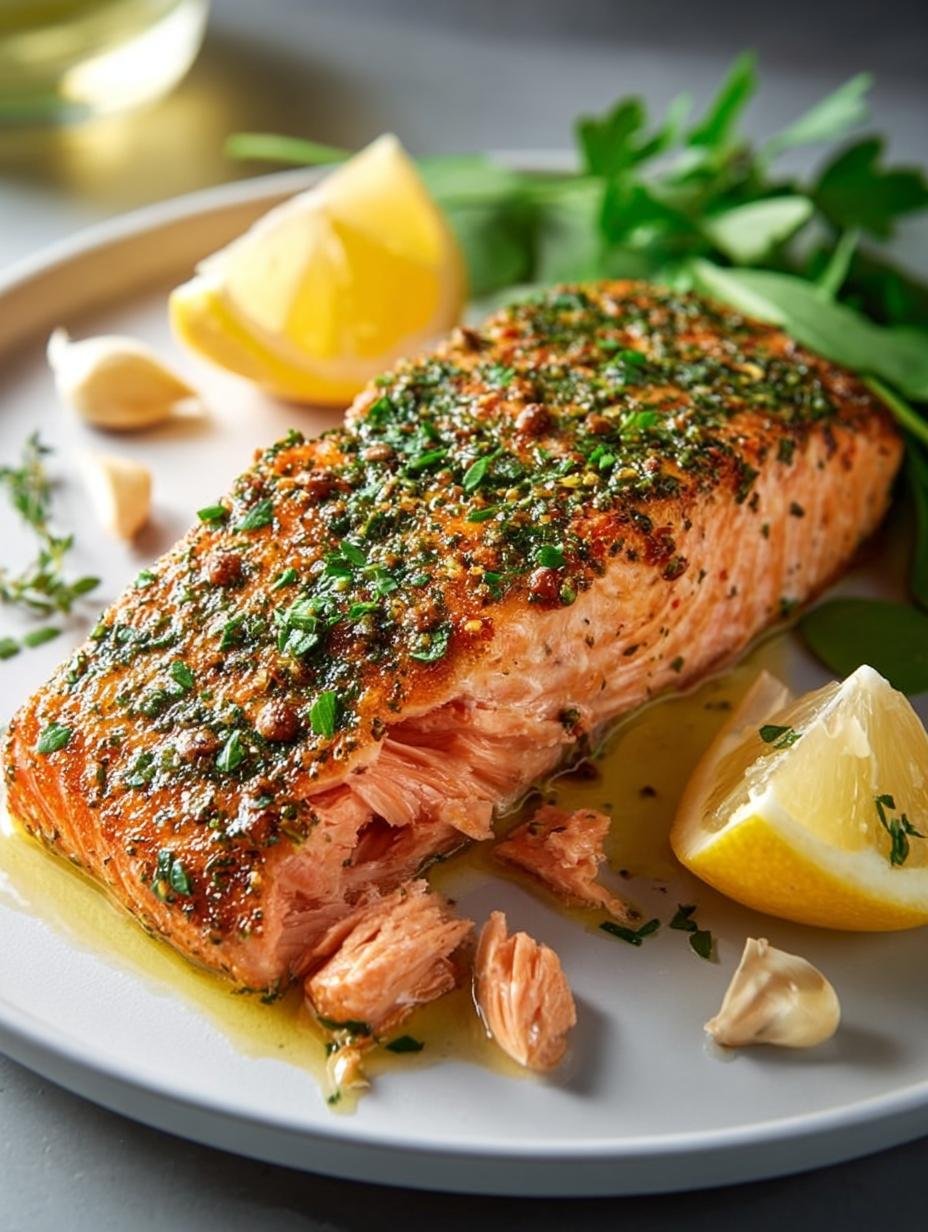 Garlic Herb Butter Salmon: 5 Steps to Flavorful Perfection - Garlic Herb Butter Salmon - main visual representation