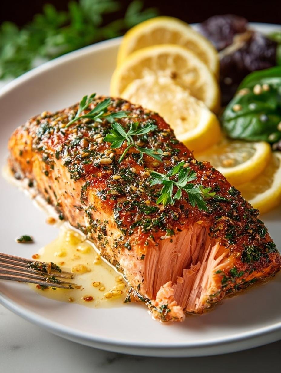 Garlic Herb Butter Salmon: 5 Steps to Flavorful Perfection - Garlic Herb Butter Salmon - additional detail