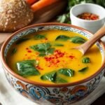 Glowing Spiced Lentil Soup