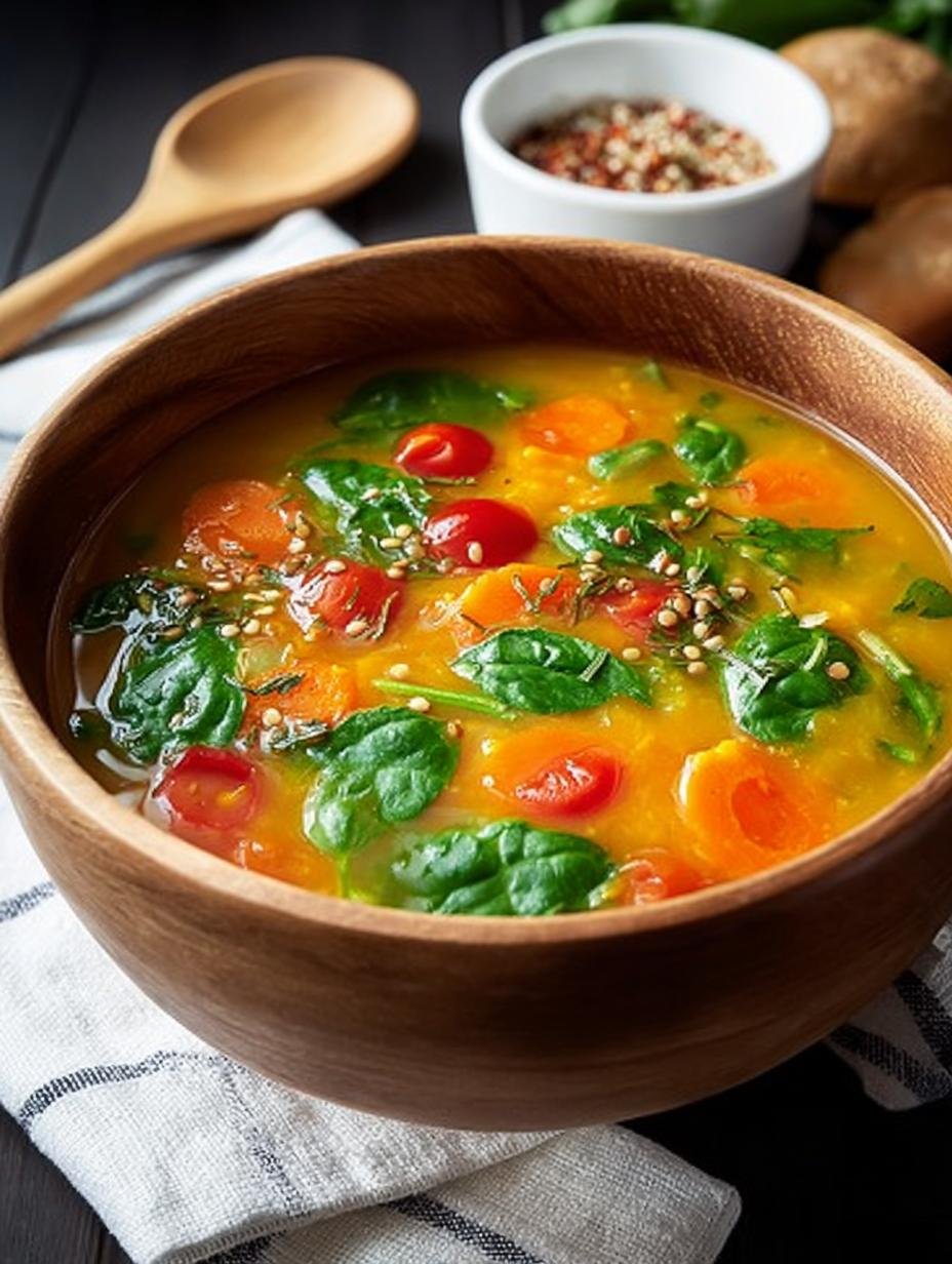 Glowing Spiced Lentil Soup: 5 Comforting Variations - Glowing Spiced Lentil Soup - additional detail