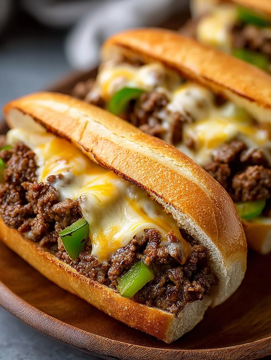 Ground Beef Philly Cheesesteaks: 30-Minute Delight - Ground Beef Philly Cheesesteaks - main visual representation