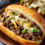 Ground Beef Philly Cheesesteaks
