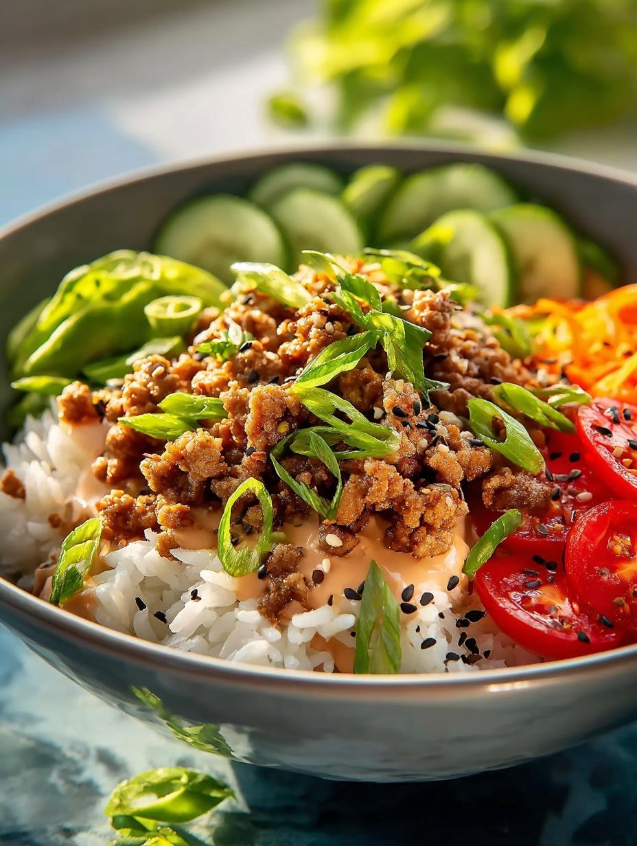 Ground Turkey Rice Bowls