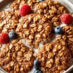 Healthy Gingerbread Oatmeal Breakfast