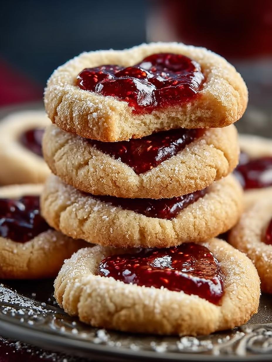 Heart Jam Cookies: 7 Irresistible Recipes for Sweethearts - Heart Jam Cookies - additional detail