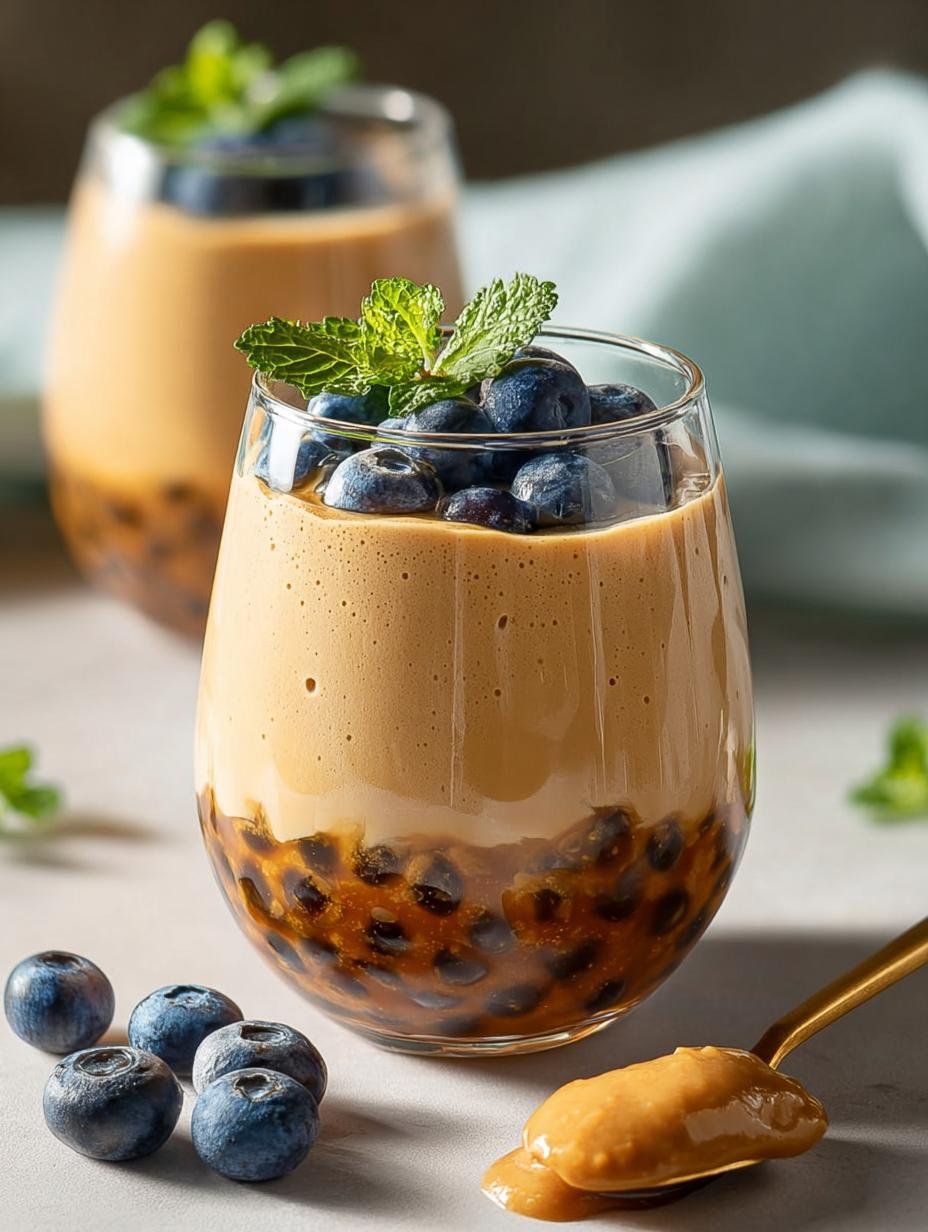 Honey Milk Tea Pudding