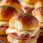 Hot Ham Cheese Sliders