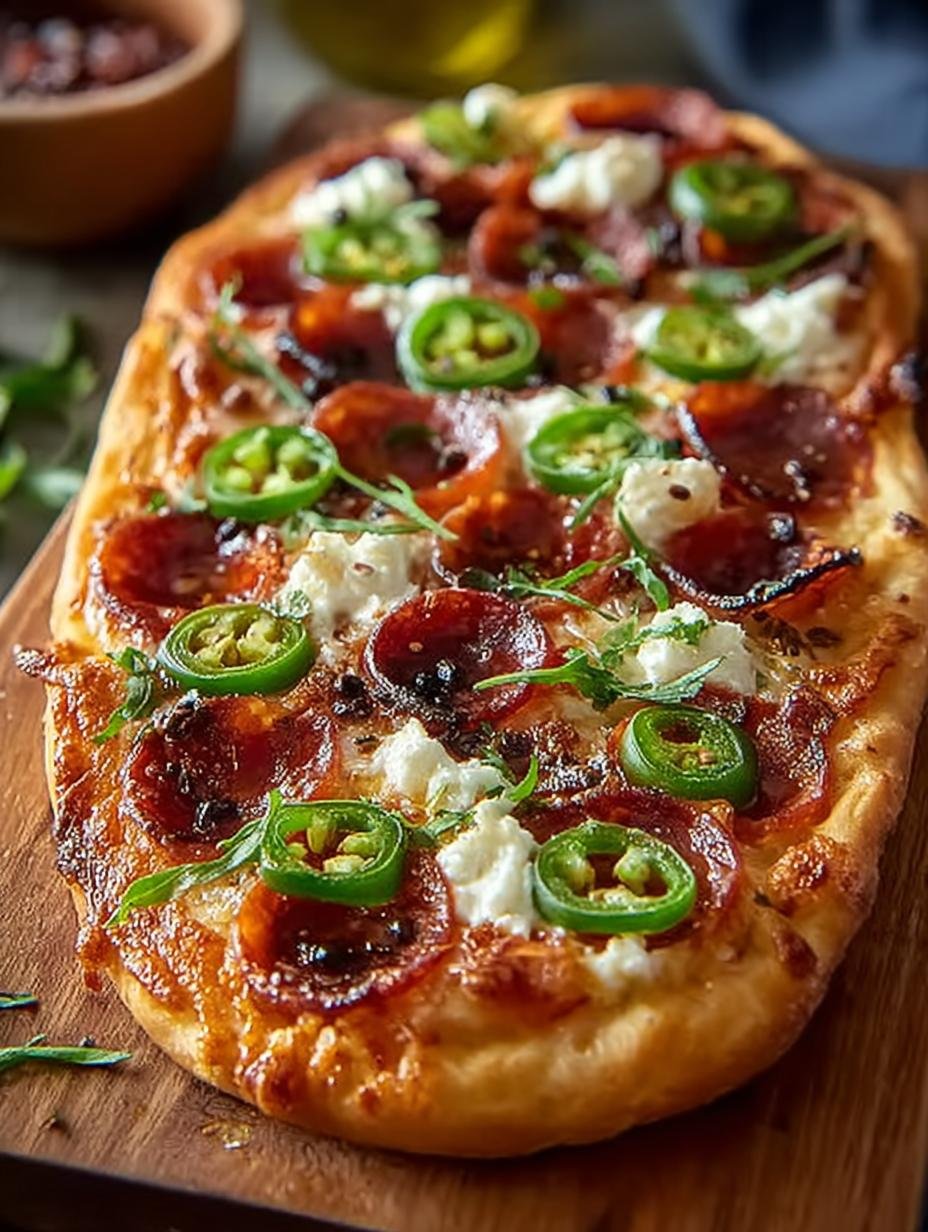 Hot Honey Flatbread Pizza: 7 Steps to Sweet-Spicy Bliss - Hot Honey Flatbread Pizza - main visual representation