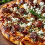 Hot Sausage Feta Honey