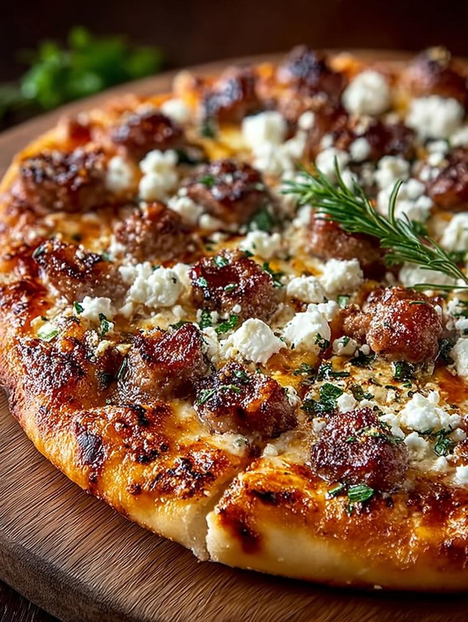 Hot Sausage Feta Honey