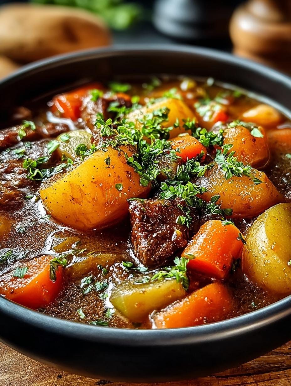 Hearty Irish Vegetarian Stew: 10 Ingredients to Love - Irish Vegetarian Stew - additional detail