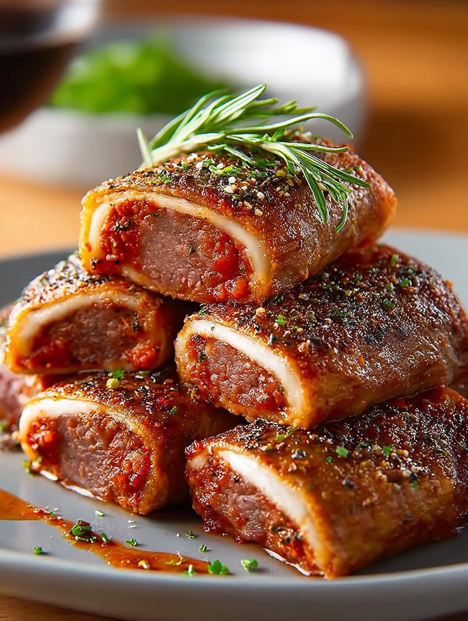 Irresistible High Protein Beef Pizza Rolls Recipe - Irresistible High Protein Beef - additional detail