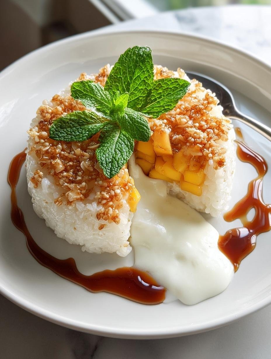 Delicious Khao Niao Mamuang Thai: A Sweet Delight - Khao Niao Mamuang Thai - main visual representation