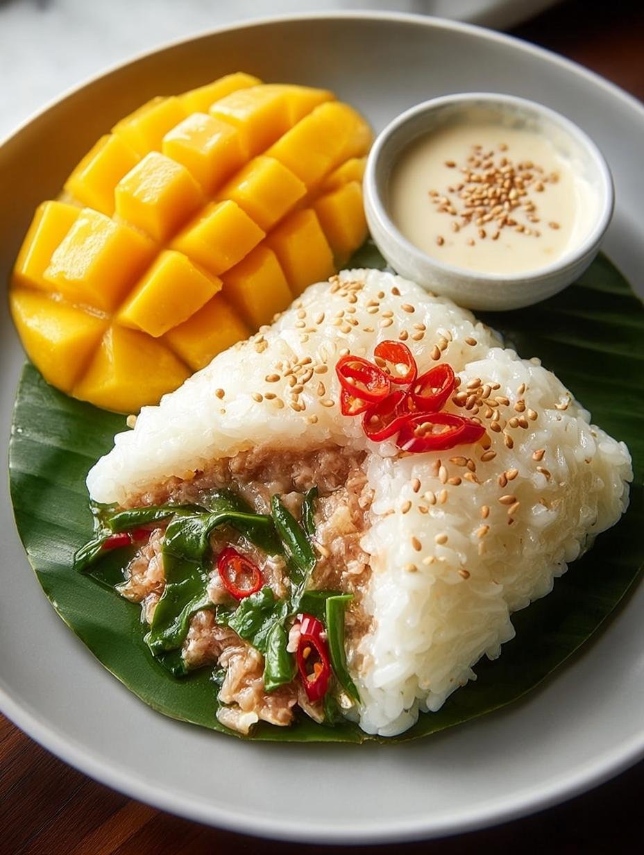 Delicious Khao Niao Mamuang Thai: A Sweet Delight - Khao Niao Mamuang Thai - additional detail