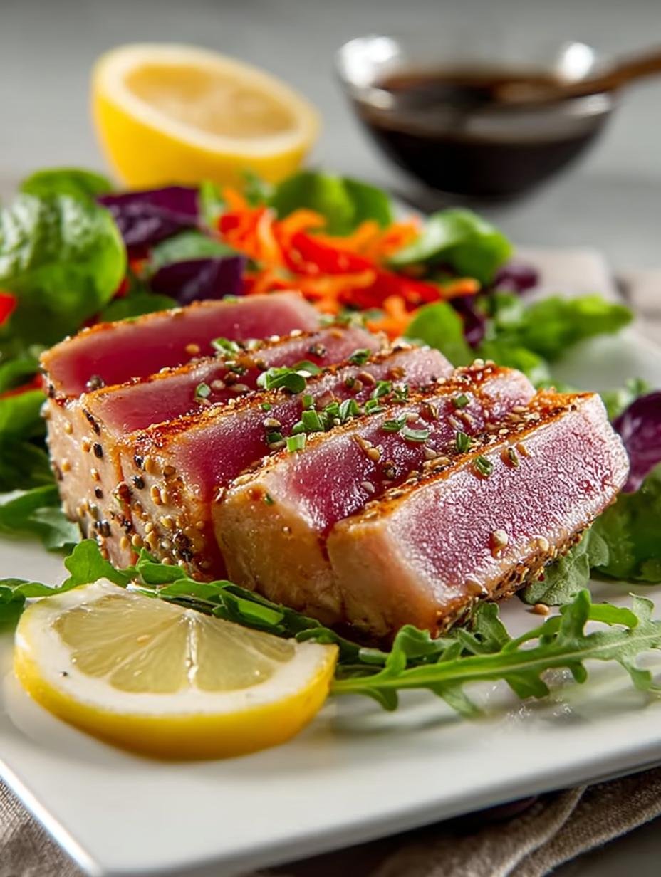 Lemon Pepper Grilled Tuna: 5 Flavorful Recipes to Try - Lemon Pepper Grilled Tuna - main visual representation