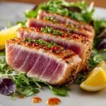 Lemon Pepper Grilled Tuna