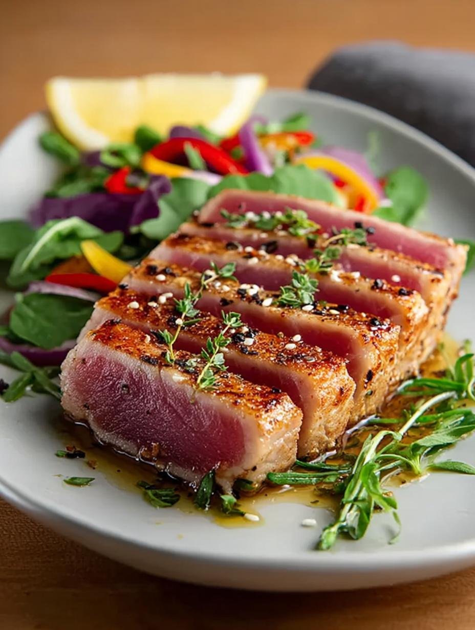 Lemon Pepper Grilled Tuna: 5 Flavorful Recipes to Try - Lemon Pepper Grilled Tuna - additional detail
