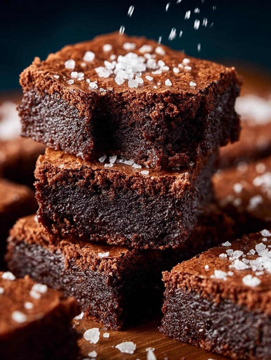 Olive Oil Brownies with Sea Salt: Rich and Fudgy Delight - Olive Oil Brownies with - additional detail