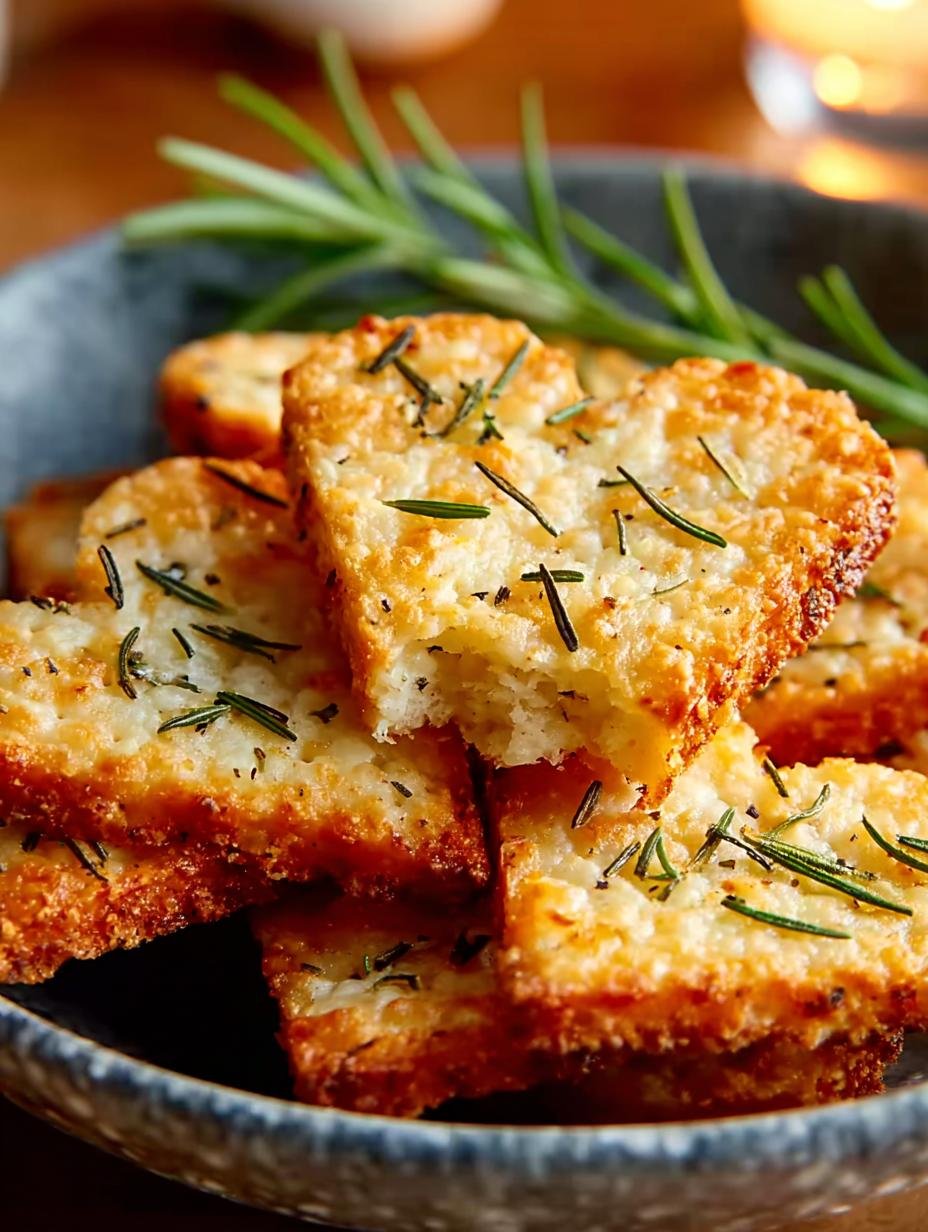 Homemade Parmesan Rosemary Crackers: 5 Irresistible Tips - Parmesan Rosemary Crackers - additional detail