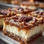 Pecan Pie Cheesecake Bars