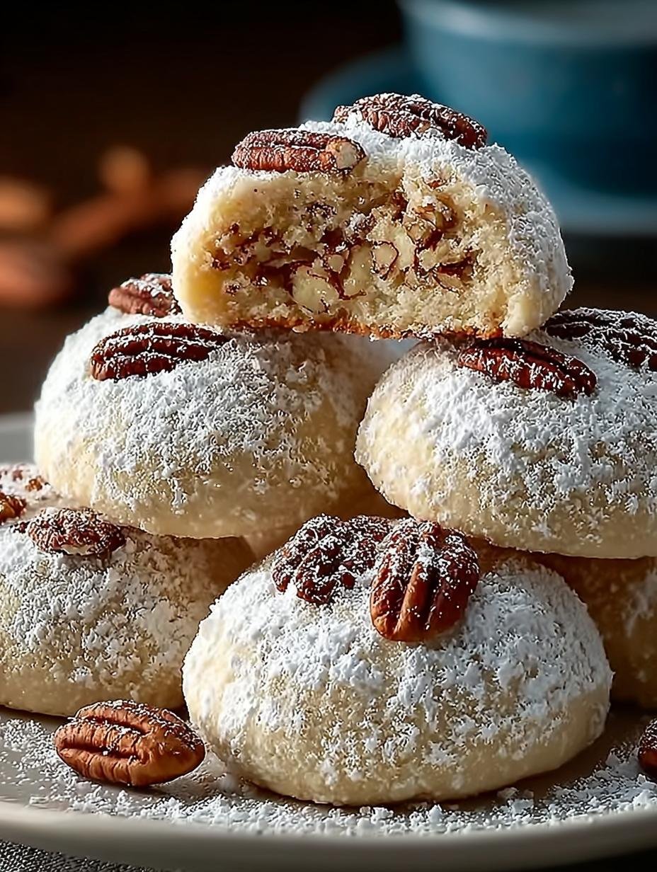 Delicious Pecan Snowball Cookies for Cozy Comfort - Pecan Snowball Cookies - additional detail