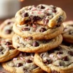 Peppermint Chocolate Chip Cookies