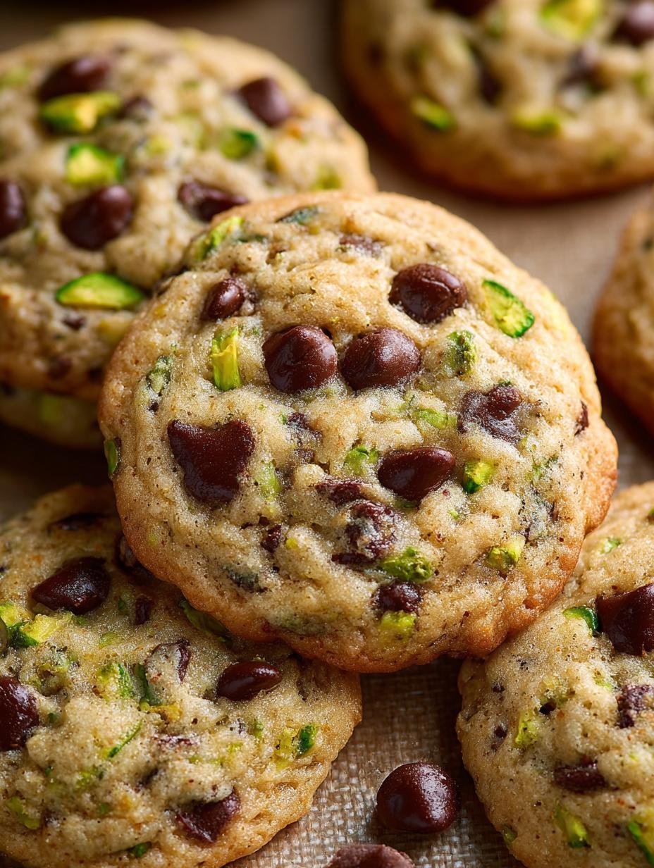 Delicious Pistachio Chocolate Chip Cookies You Need to Try - Pistachio Chocolate Chip Cookies - main visual representation