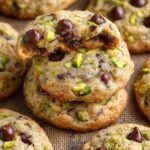 Pistachio Chocolate Chip Cookies