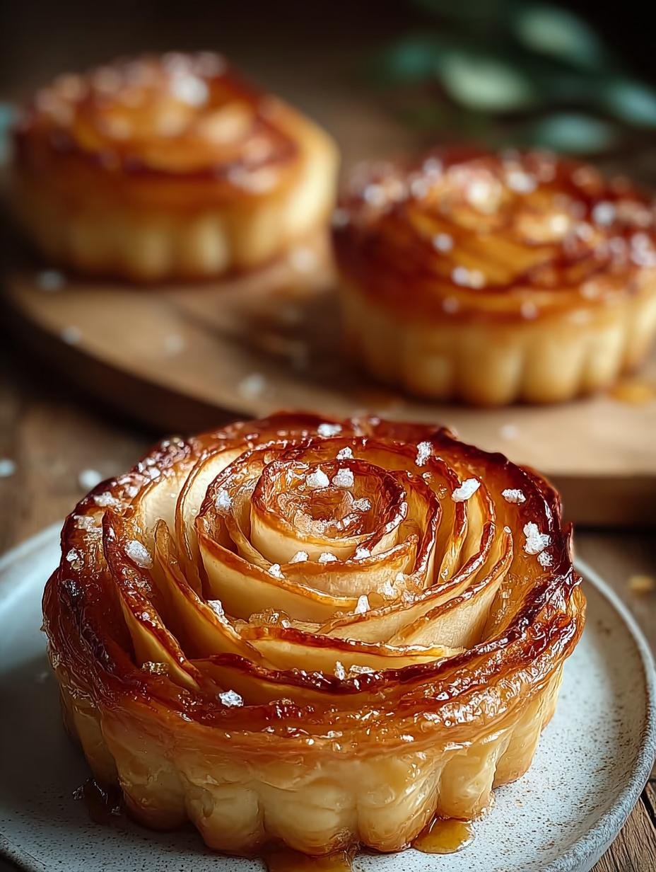Puff Pastry Apple Roses: 12 Elegant and Delicious Treats - Puff Pastry Apple Roses - additional detail