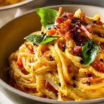 Pumpkin Pasta with Crispy