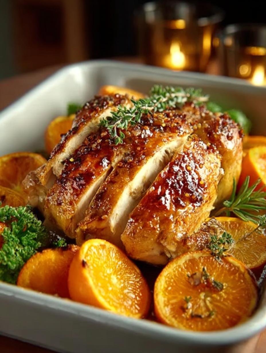 Crispy Roasted Orange Chicken Recipe: Juicy & Flavorful - Roasted Orange Chicken - main visual representation