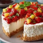 Santa Cheesecake
