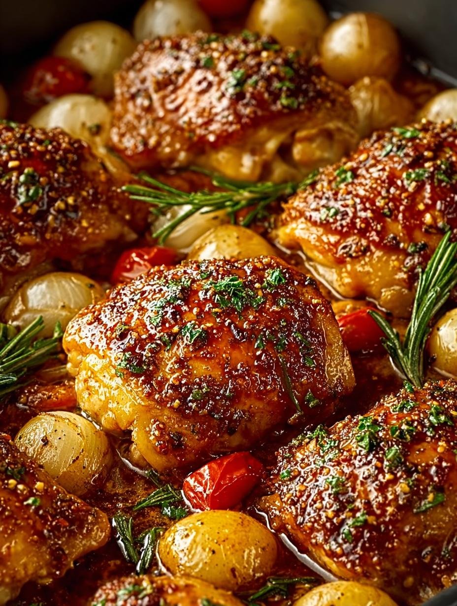 Sheet Pan Maple Glazed Chicken Thighs: Easy Weeknight Delight - Sheet Pan Maple Glazed - additional detail
