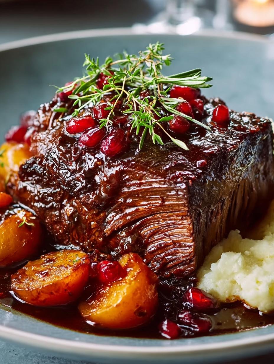 Slow Braised Beef Roast: 5 Hours to Perfectly Tender Flavor - Slow Braised Beef Roast - additional detail