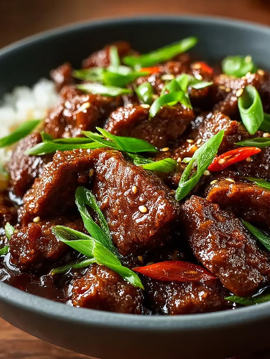 Slow Cooker Mongolian Beef: 5 Steps to Tender Perfection - Slow Cooker Mongolian Beef - additional detail