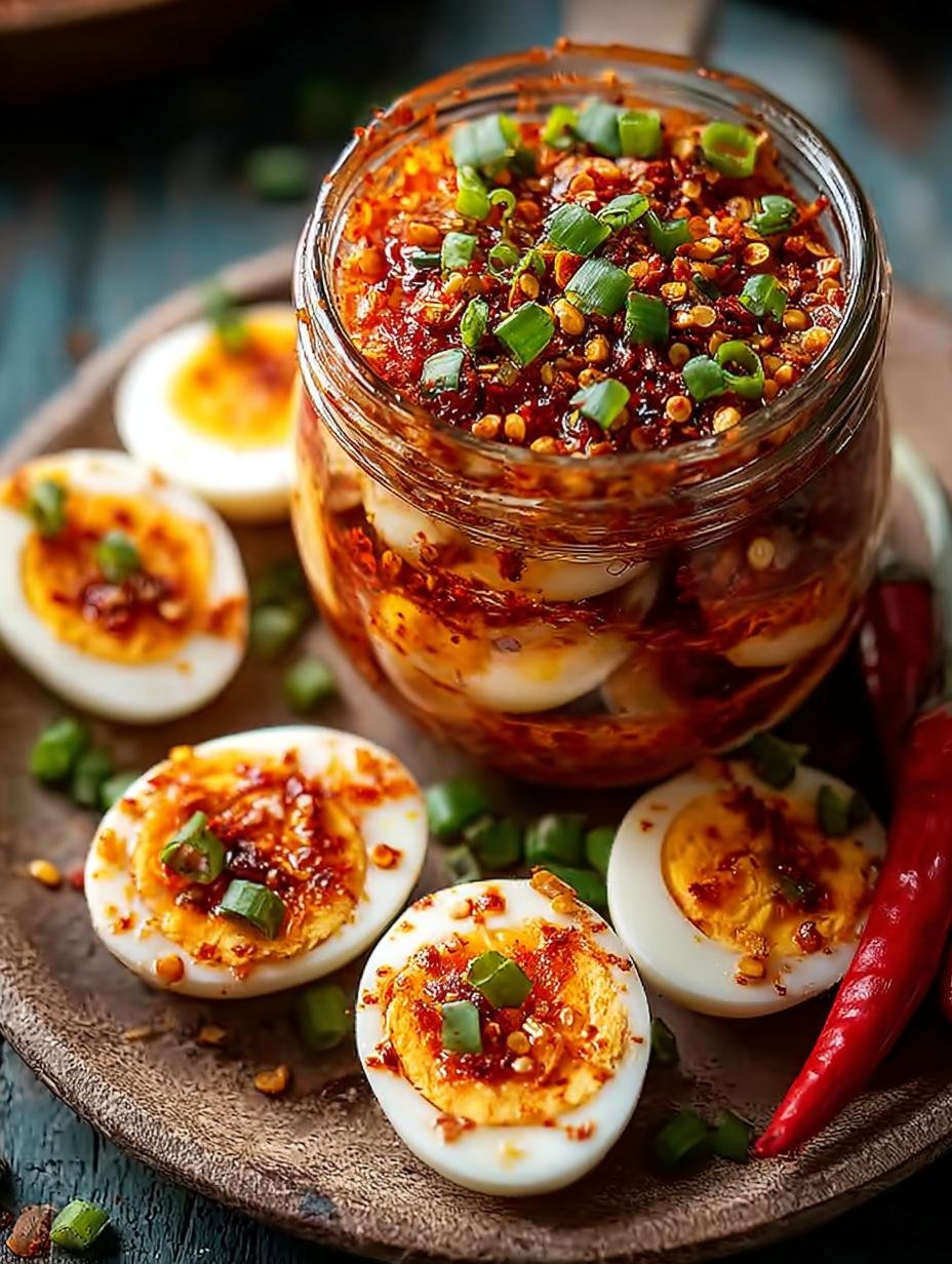 Spicy Chili Garlic Deviled