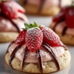 Strawberry Kiss Cookies