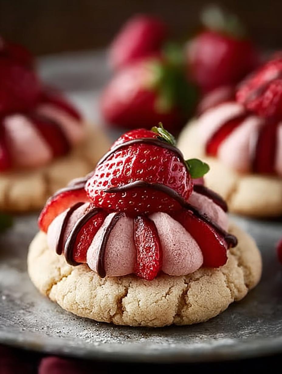 Delicious Strawberry Kiss Cookies Recipe for Everyone - Strawberry Kiss Cookies - additional detail