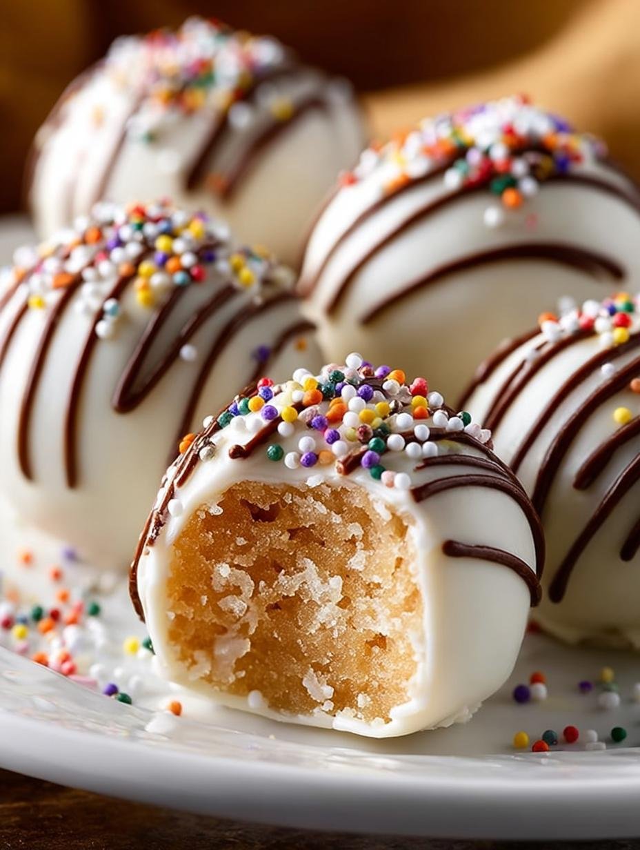 Sugar Cookie Truffles: 7 Irresistible Festive Treats - Sugar Cookie Truffles - additional detail