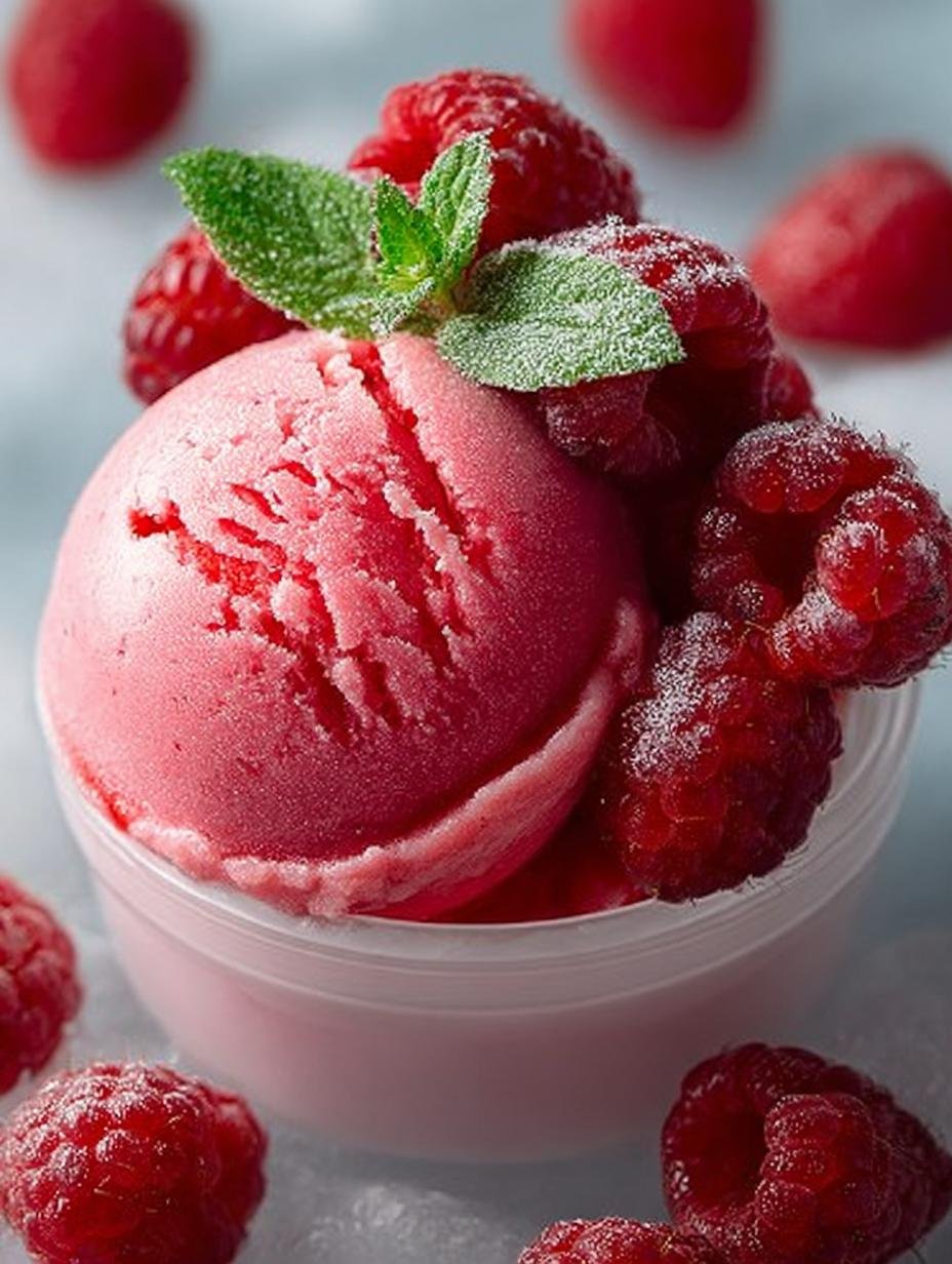 Sugar Free Raspberry Sorbet: 3 Simple Steps to Bliss - Sugar Free Raspberry Sorbet - main visual representation