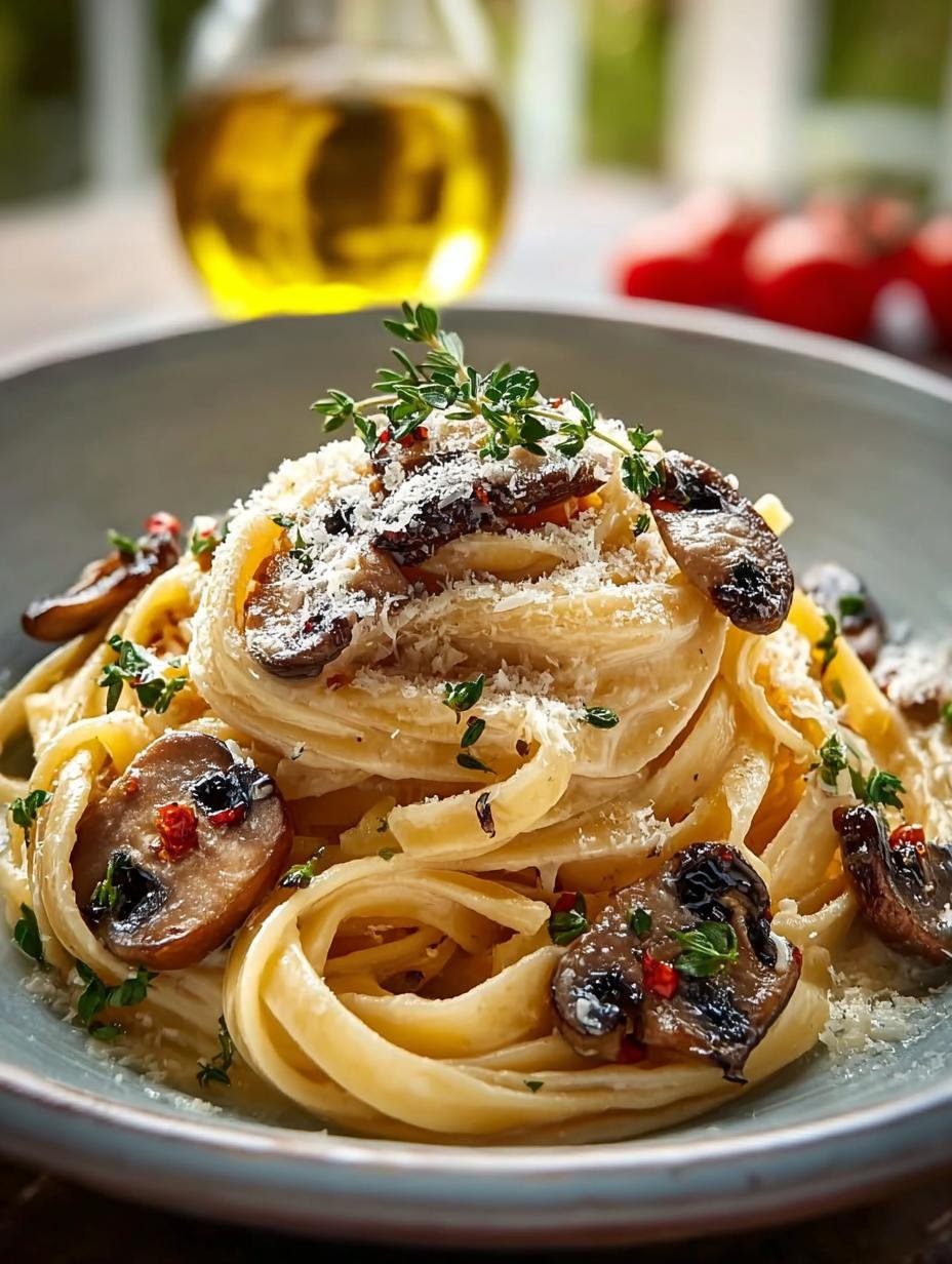 Truffle Mushroom Fettuccine: 7 Steps to Gourmet Bliss - Truffle Mushroom Fettuccine - main visual representation